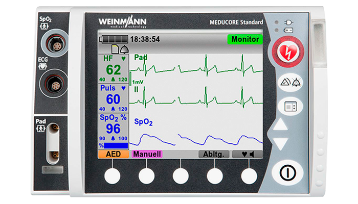 Дефибриллятор-монитор Weinmann MEDUCORE Standard
