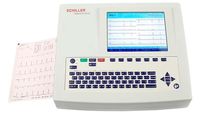 Компактный дефибриллятор-монитор SCHILLER CARDIOVIT AT-102plus